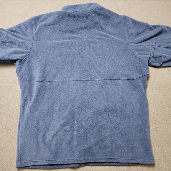 Columbia Fleece Jacket Full Zip Blue Mens Size Extra Large XL - Picture 3 of 9